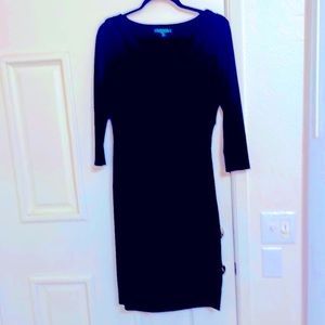 Lauren Ralph Lauren Stretchy Sheath Sz 10